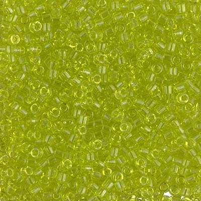 Бисер Miyuki Delica DBM0712 Transparent Chartreuse