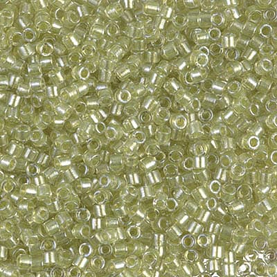 Бисер Miyuki Delica DBM0903 Sparkling Celery Lined Crystal