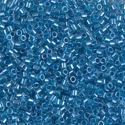 Бисер Miyuki Delica DBM0905 Sparkling Blue Lined Crystal