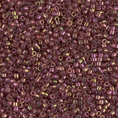 Бисер Miyuki Delica DB0103 Dark Topaz Rainbow Gold Luster