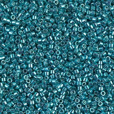 Бисер Miyuki Delica DB0427 Galvanized Dark Aqua