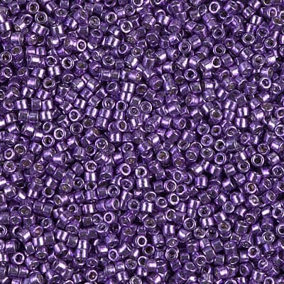Бисер Miyuki Delica DB0430 Galvanized Dark Lilac