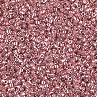 Бисер Miyuki Delica DB0435 Galvanized Pink Blush