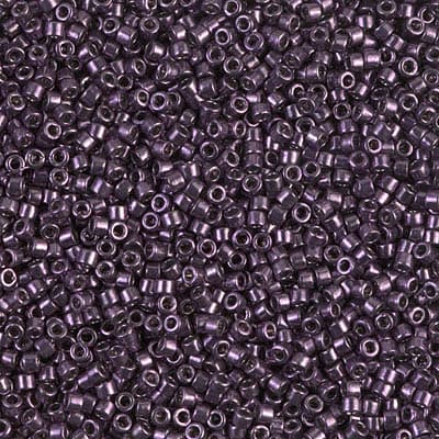 Бисер Miyuki Delica DB0455 Galvanized Dark Plum