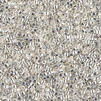 Бисер Miyuki Delica DB0551 Bright Sterling Plated