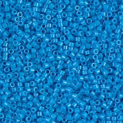 Бисер Miyuki Delica DB0659 Dyed Opaque Dark Turquoise Blue