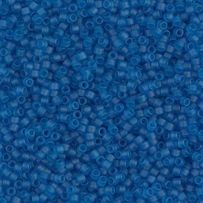Бисер Miyuki Delica DB0768 Matte Transparent Capri Blue