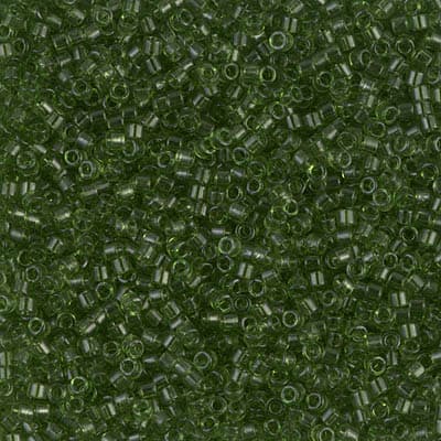 Бисер Miyuki Delica DB1107 Transparent Olive
