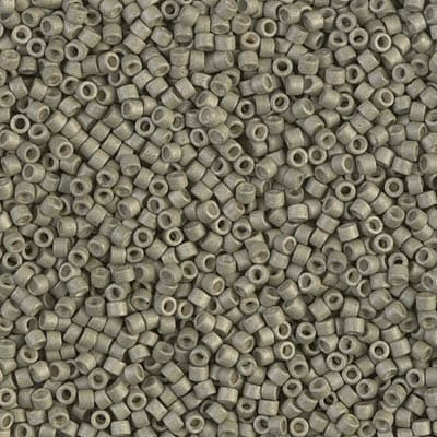 Бисер Miyuki Delica DB1170 Galvanized Matte Aloe