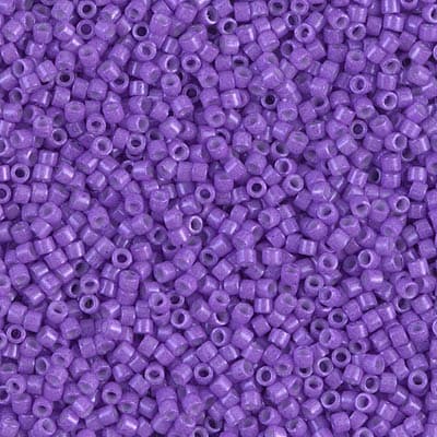 Бисер Miyuki Delica DB1379 Dyed Opaque Red Violet