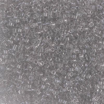 Бисер Miyuki Delica DB1408 Transparent Pale Taupe