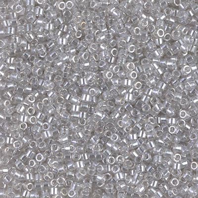 Бисер Miyuki Delica DB1477 Transparent Pale Taupe Luster