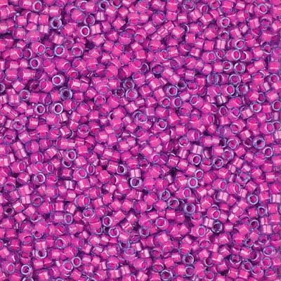 Бисер Miyuki Delica DB2049 Luminous Hot Pink