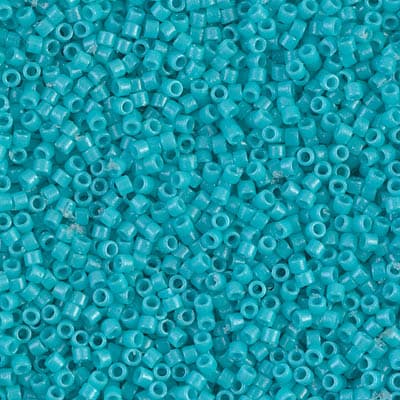 Бисер Miyuki Delica DB2130 Duracoat Dyed Opaque Underwater Blue