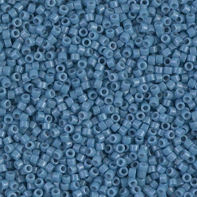 Бисер Miyuki Delica DB2132 Duracoat Dyed Opaque Bayberry