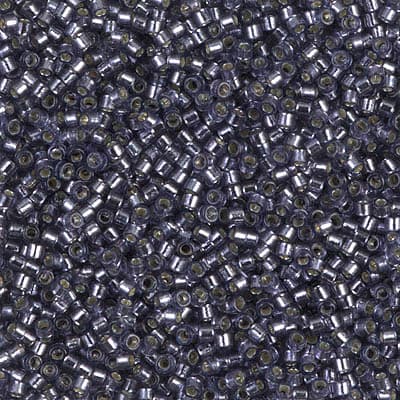 Бисер Miyuki Delica DB2167 Duracoat Silverlined Dyed Prussian Blue