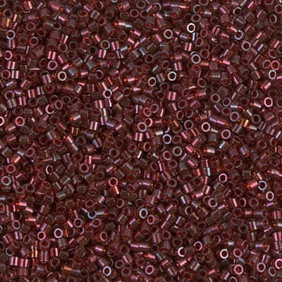 Бисер Miyuki Delica DBS0105 Garnet Gold Luster