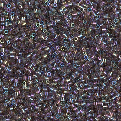 Бисер Miyuki Delica DBS0180 Transparent Root Beer AB