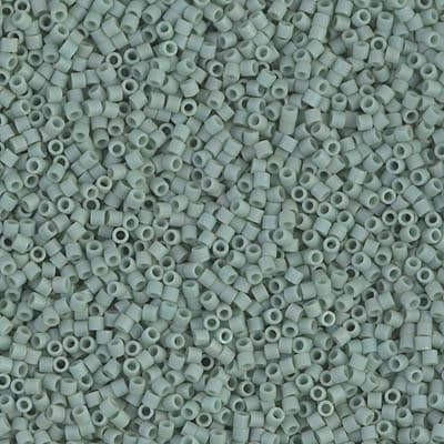 Бисер Miyuki Delica DBS0374 Matte Opaque Sea Foam Luster