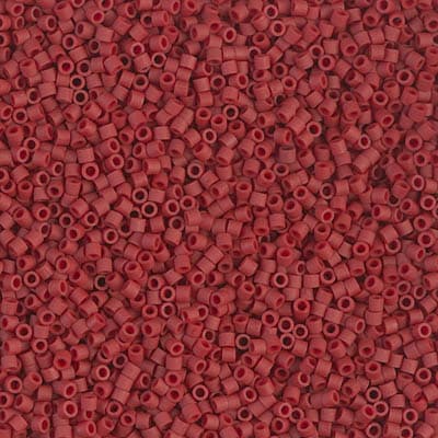Бисер Miyuki Delica DBS0378 Matte Metallic Brick Red