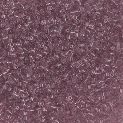 Бисер Miyuki Delica DBS0711 Transparent Smoky Amethyst