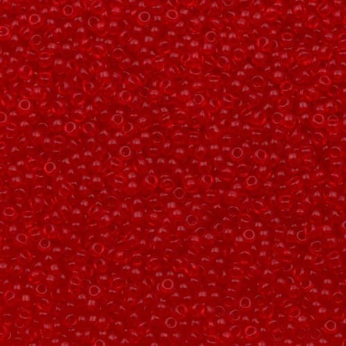 Miyuki Round 0140 Transparent Red Orange