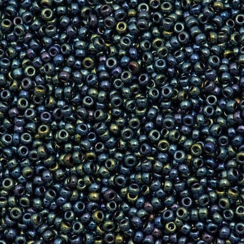 Miyuki Round 0456 Gunmetal Iris