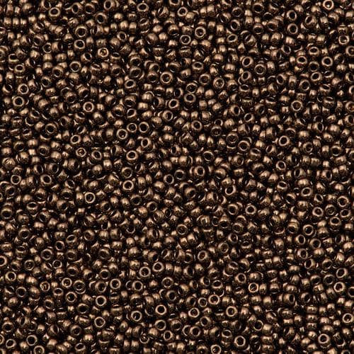 Miyuki Round 0461 Metallic Chocolate