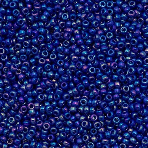 Miyuki Round 0484 Opaque Cobalt AB