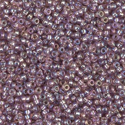 Miyuki Round 1012 Silver Lined Smoky Amethyst AB