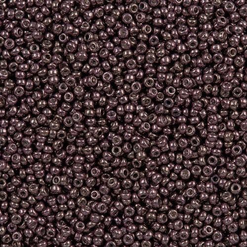 Miyuki Round 1088 Galvanized Smoky Mauve