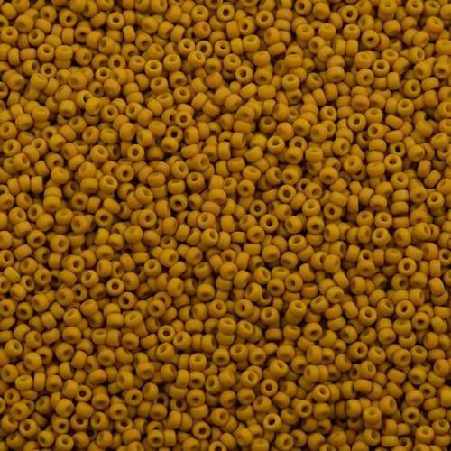 Miyuki Round 1233 Matte Opaque Mustard