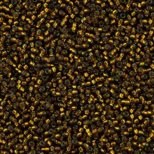 1421 - Dyed Silver Lined Golden Olive