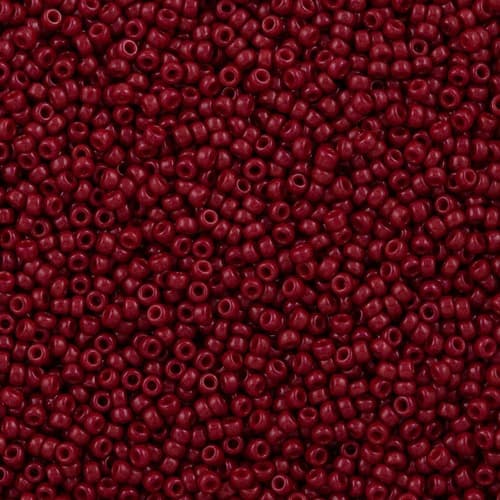 Miyuki Round 1464 Dyed Opaque Maroon