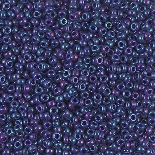 Miyuki Round 1899 Opaque Eggplant Luster
