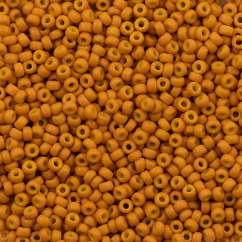 Miyuki Round 2041 Dyed Pale Pumpkin