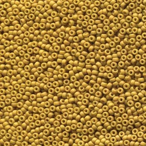 Miyuki Round 2312 Matte Opaque Mustard