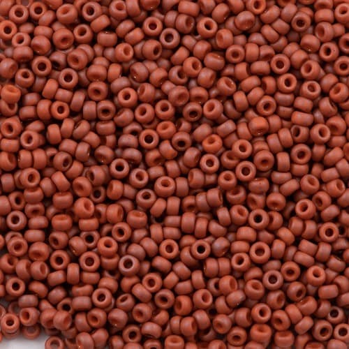Miyuki Round 2315 Matte Opaque Terra Cotta