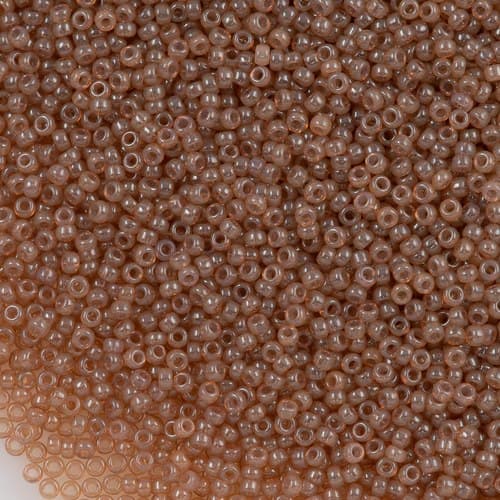 Miyuki Round 2371 Peach Blush Alabaster Luster