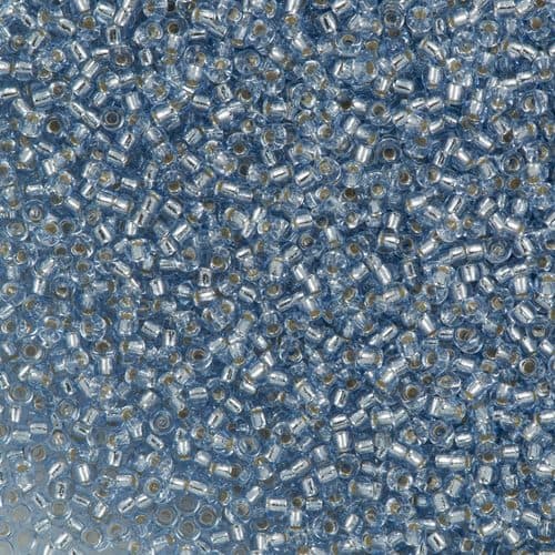 Miyuki Round 2430 Silver Lined Light Sapphire