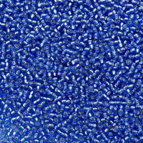 Miyuki Round 2431 Silver Lined Dark Cornflower Blue