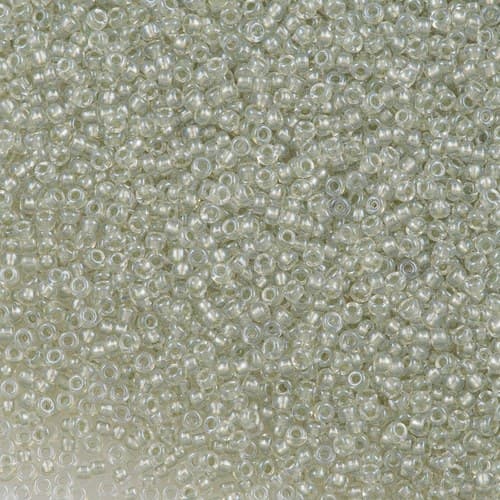 Miyuki Round 2604 Sparkling Celery Lined Crystal AB