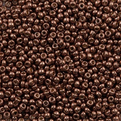 Miyuki Round 4213 Duracoat Galvanized Dark Mauve