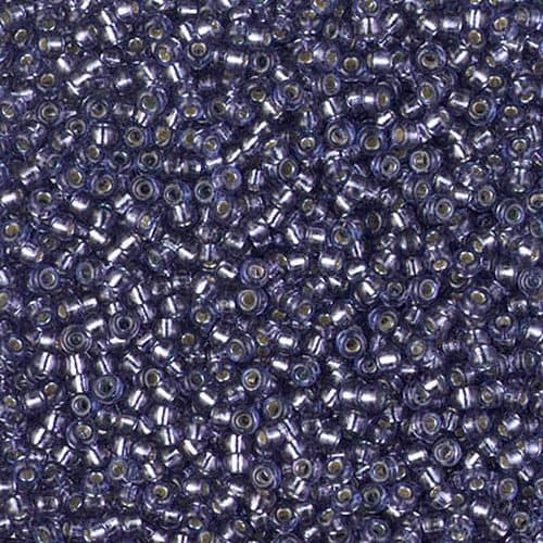 Miyuki Round 4276 Duracoat Silver Lined Dyed Prussian Blue