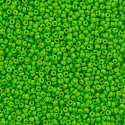 Miyuki Round 4471 Duracoat Dyed Opaque Kiwi