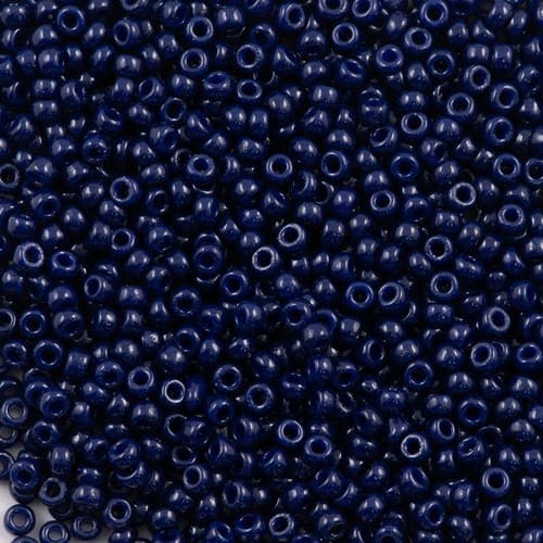 Miyuki Round 4494 Duracoat Dyed Opaque Dark Navy