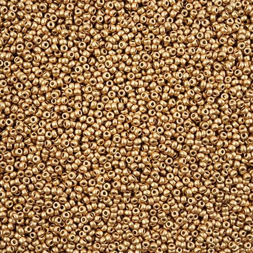 Miyuki Round 4588 Light Gold Matte