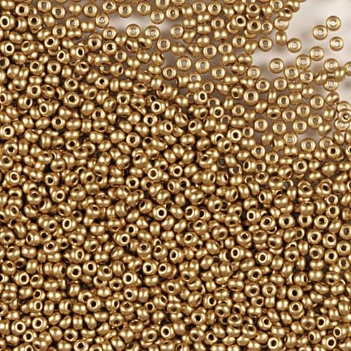 Бисер Preciosa Round 01710 Soft Gold