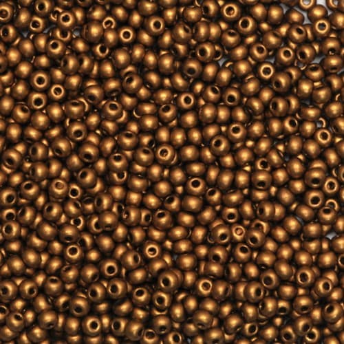 Бисер Preciosa Round 01740 Soft Bronze