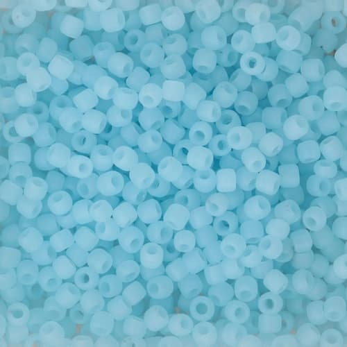 0143F - Transparent Ceylon Matte Pastel Blue